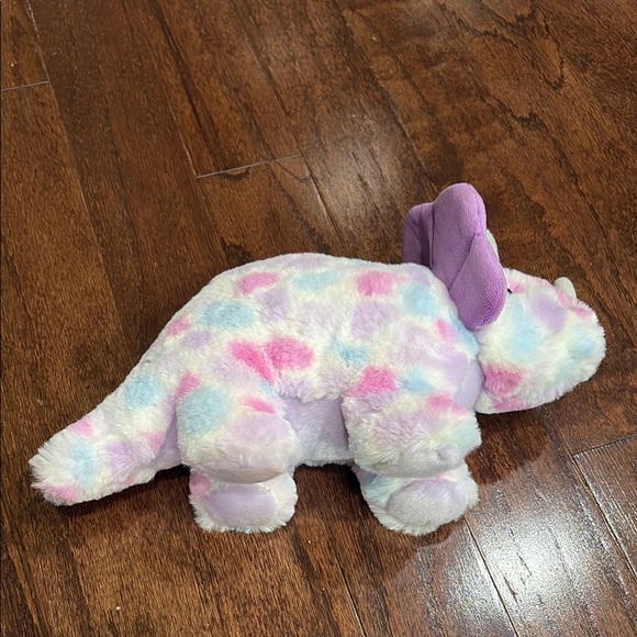 Aurora Purple and Pink watercolor Dinosaur Plush Toy - Picture 5 of 9